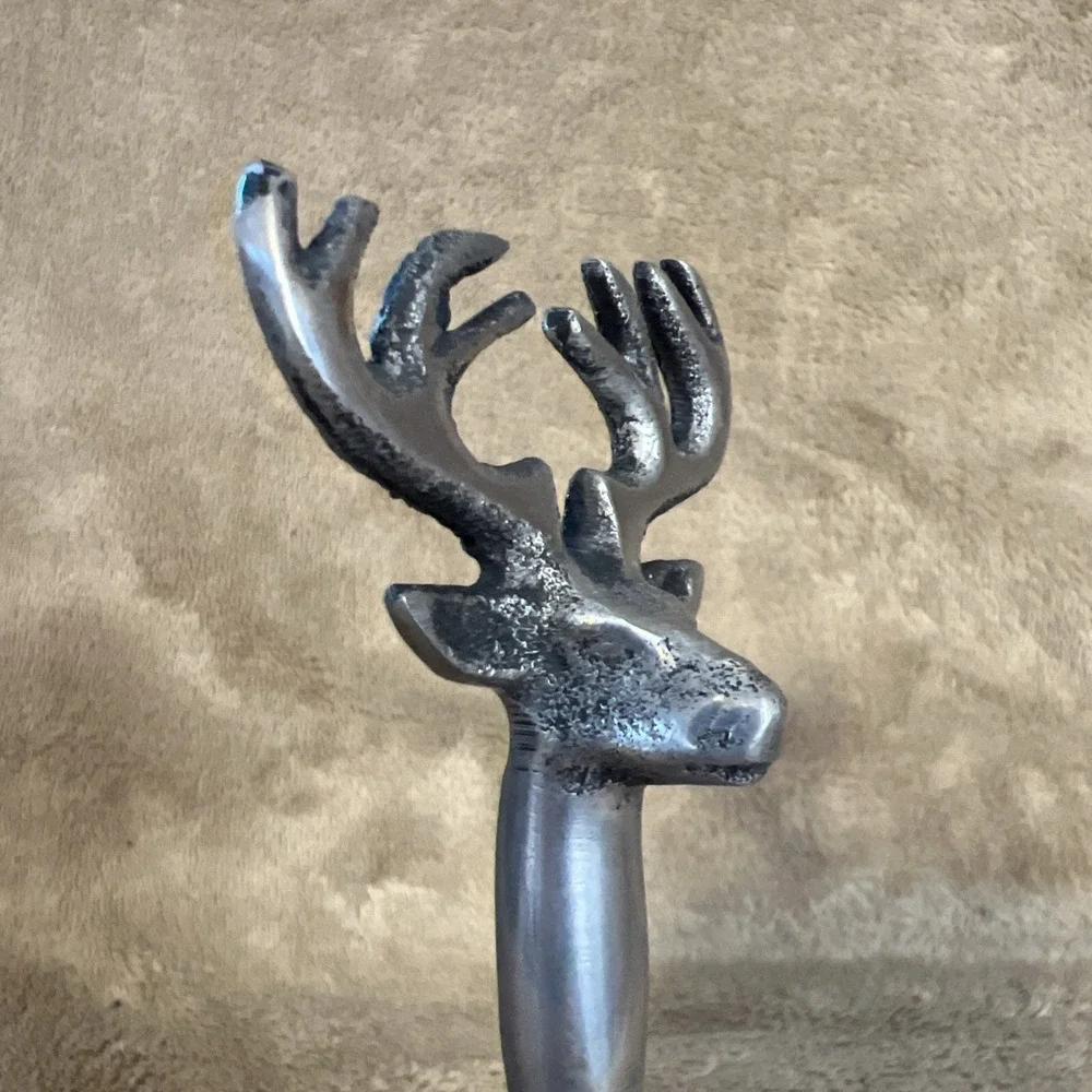 Deer Stag Head Metal Bottle Opener - 7‎ 1/4